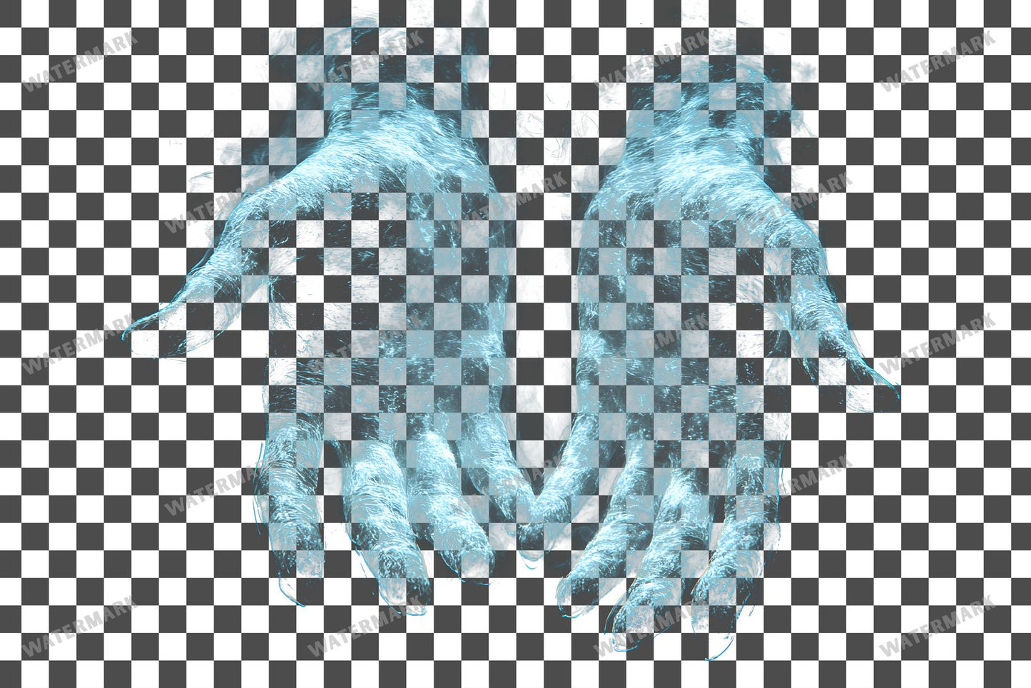 Wraiths Hands Transparent Overlay Pngs
