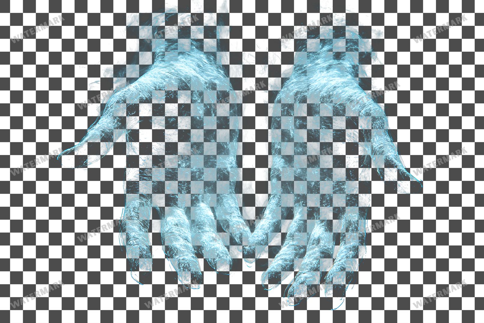 Wraiths Hands Transparent Overlay Pngs