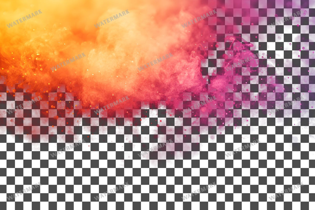 Yellow And Fuchsia Haze Light Transparent Overlay Pngs