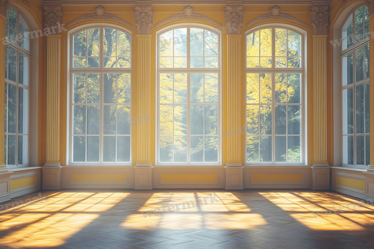Yellow Vintage Room Backdrop Images