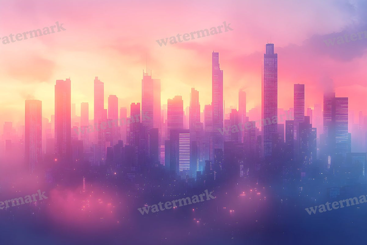 Abstract Skyline Backdrop Images