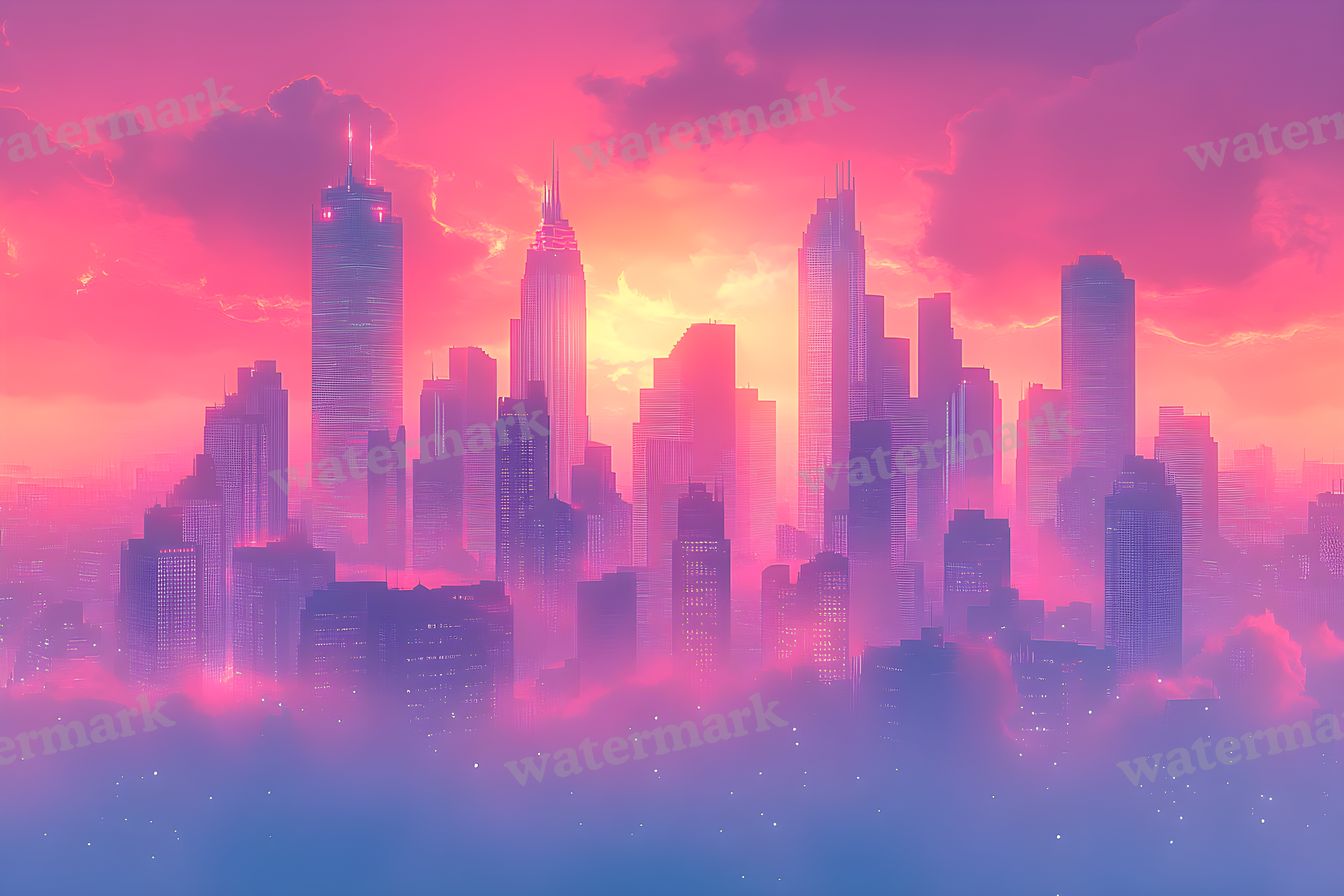 Abstract Skyline Backdrop Images