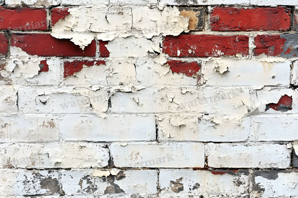 Aged Whitewashed Bricks Backdrop Images