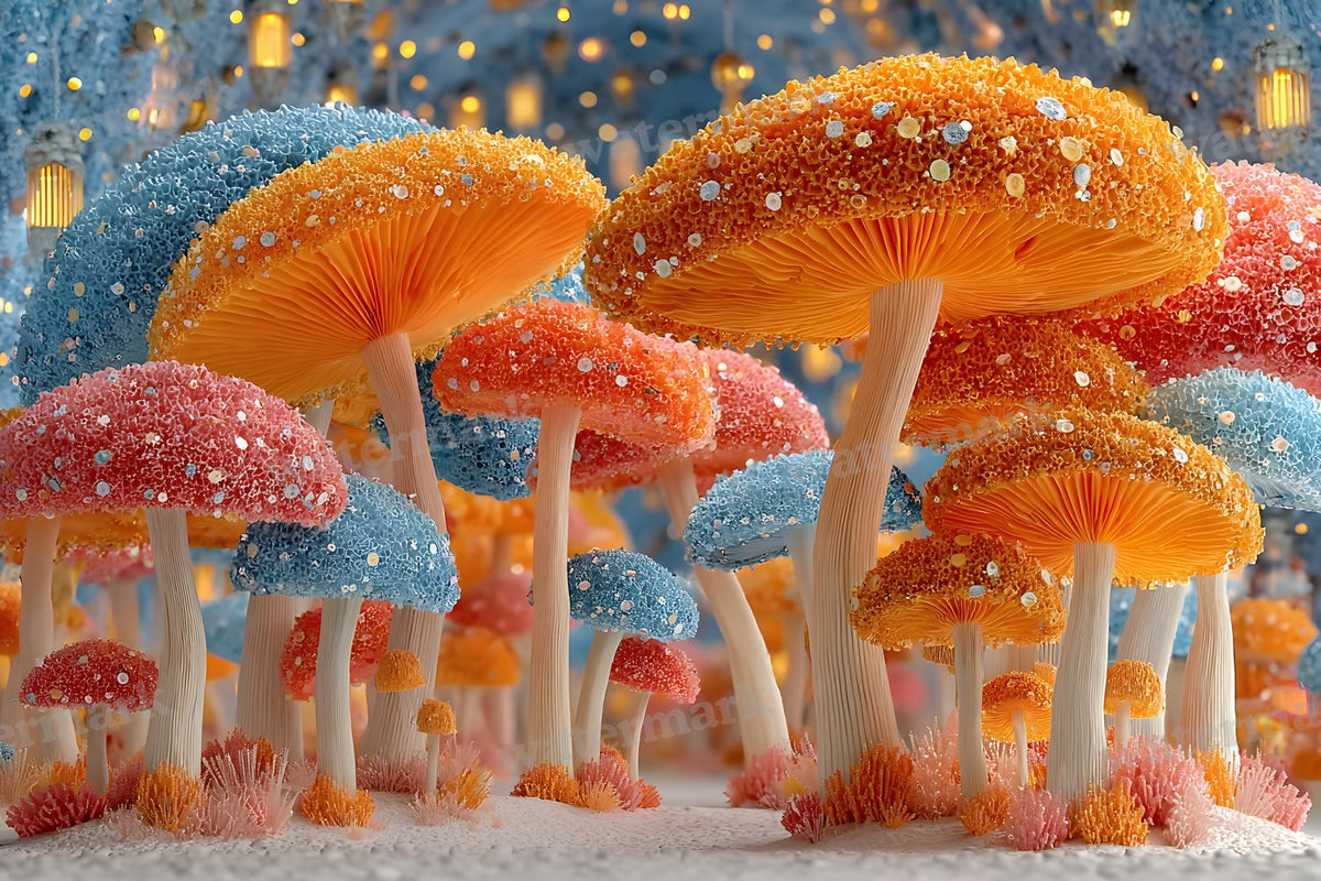 Alice Wonderland Magical Forest Backdrop Images