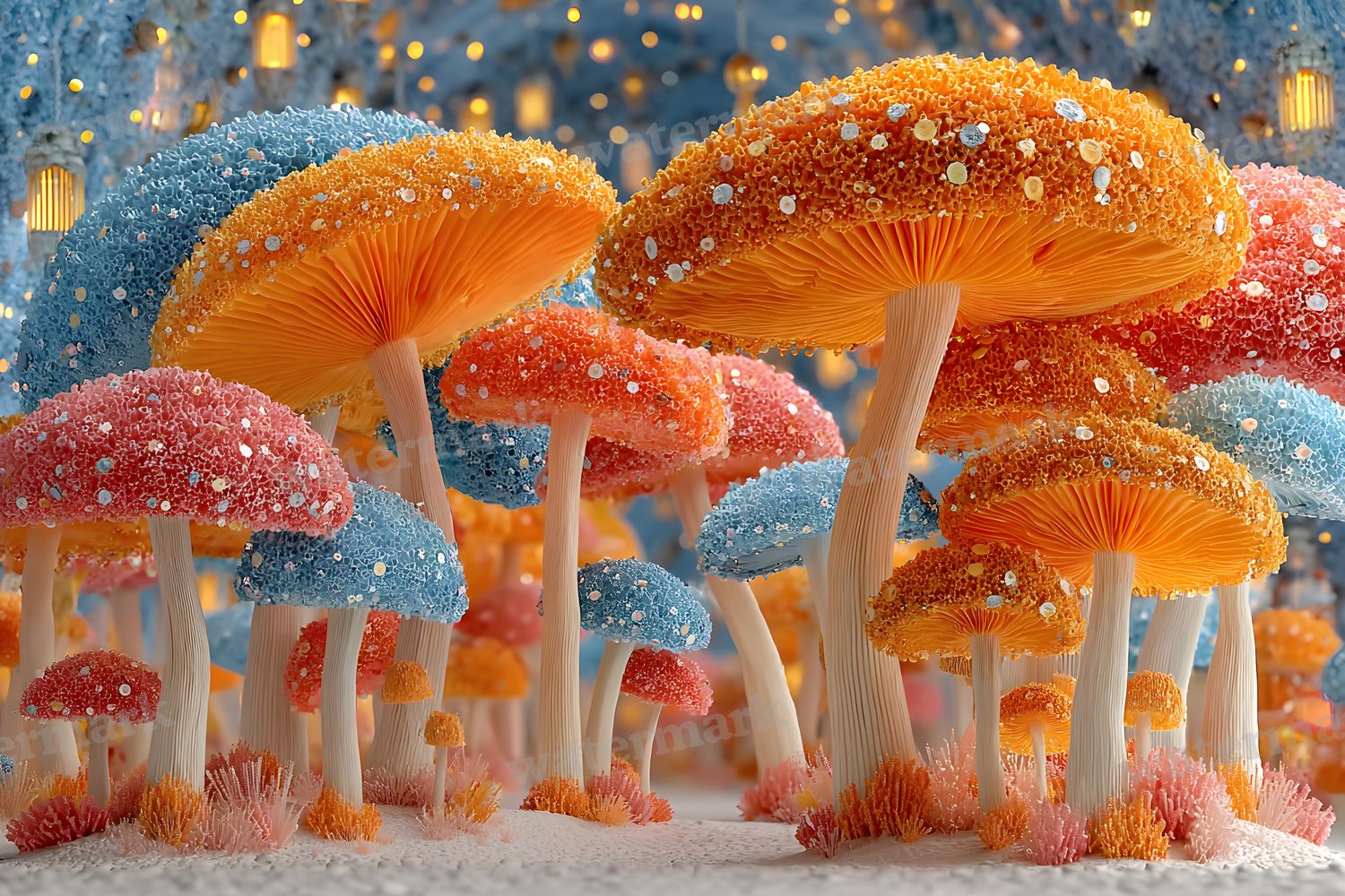 Alice Wonderland Magical Forest Backdrop Images