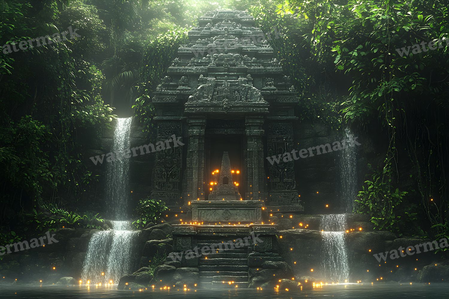 Amazonian Sacred Grove Backdrop Images