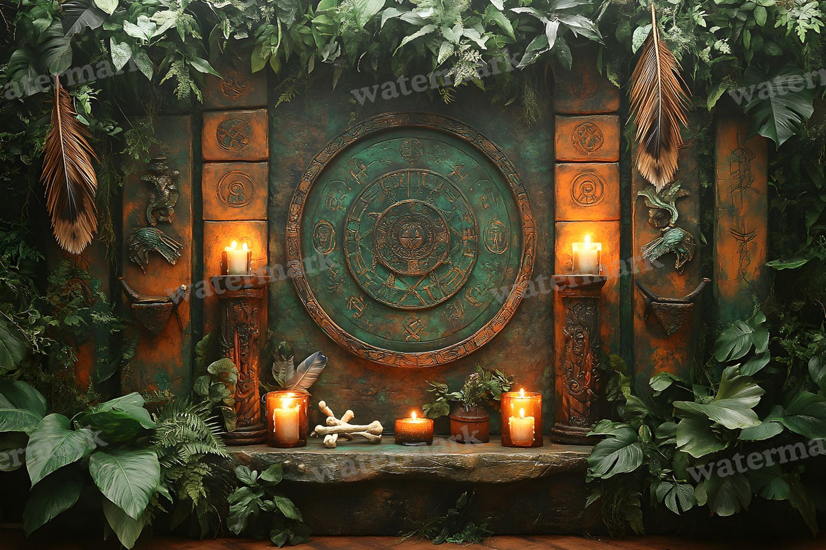 Amazonian Shamanic Ritual Backdrop Images