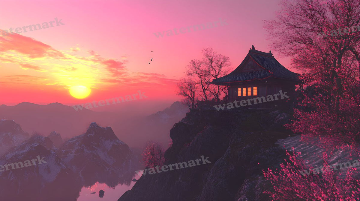 Ancient Dojo Backdrop Images