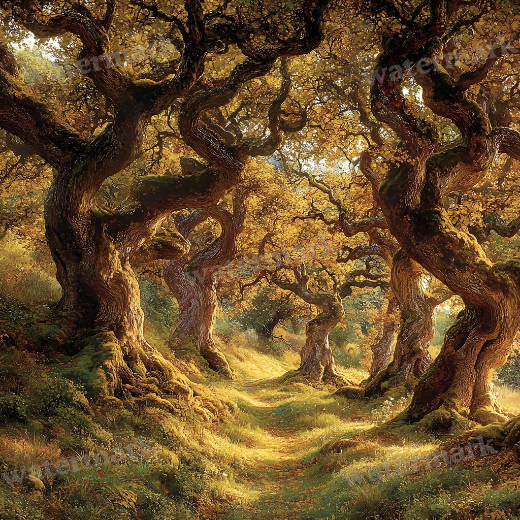 Ancient Oak Backdrop Images