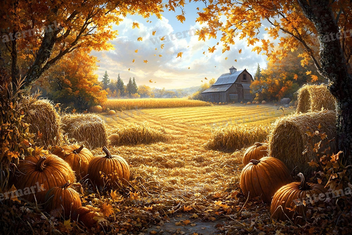 Autumn Harvest Backdrop Images