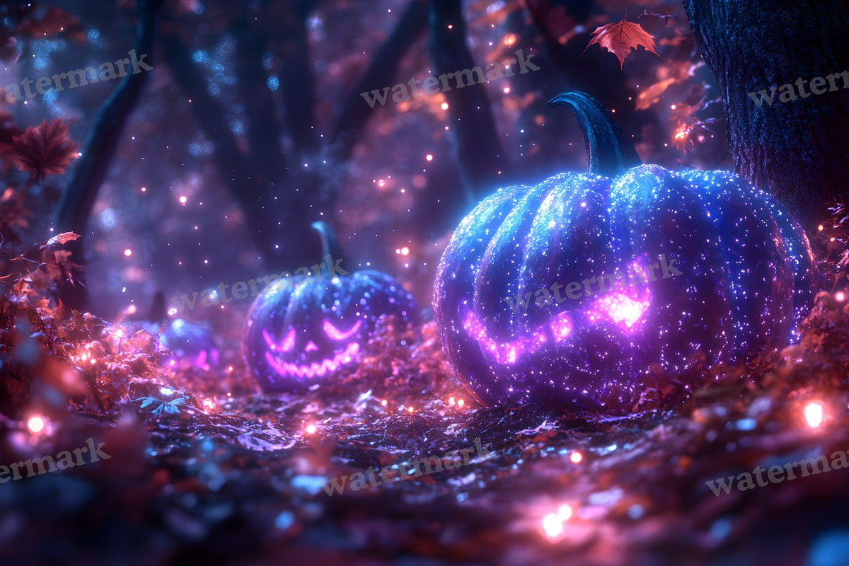 Pumpkin Grove Magic Backdrop Images