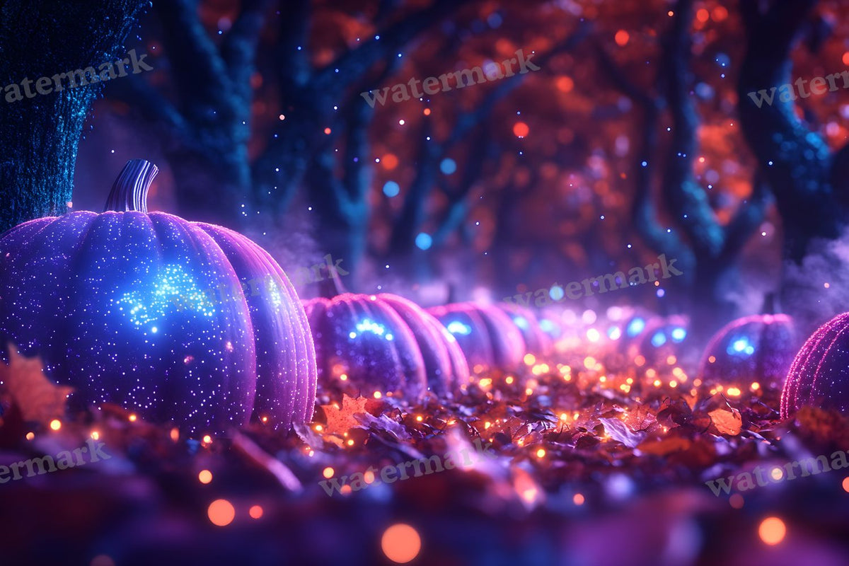 Pumpkin Grove Magic Backdrop Images