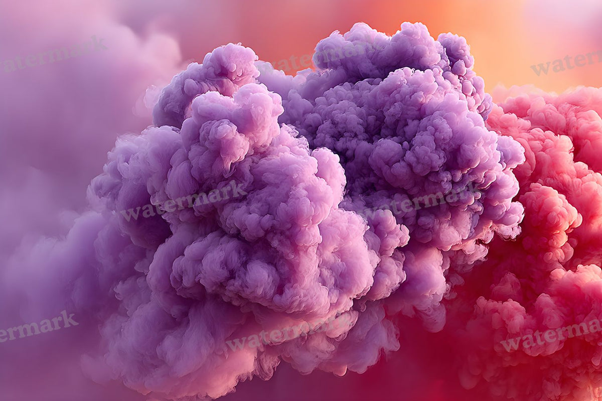 Purple Smoke Action Backdrop Images