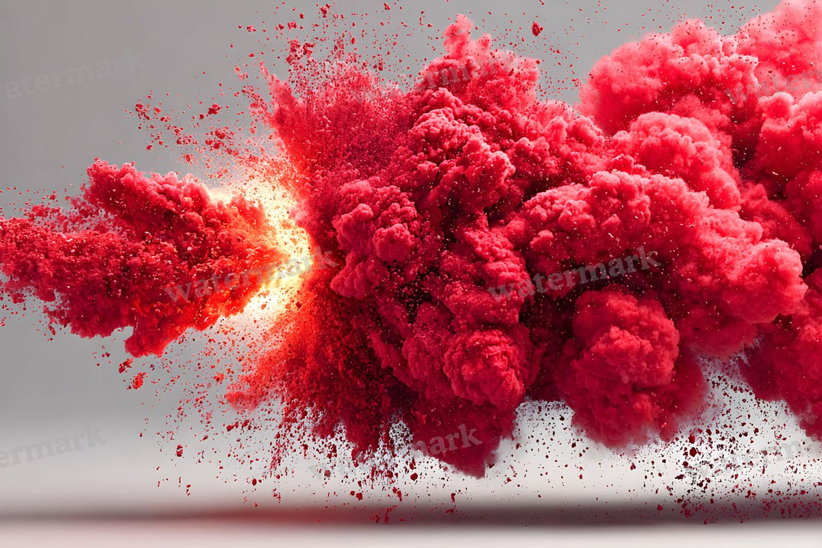 Ruby Smoke Action Backdrop Images