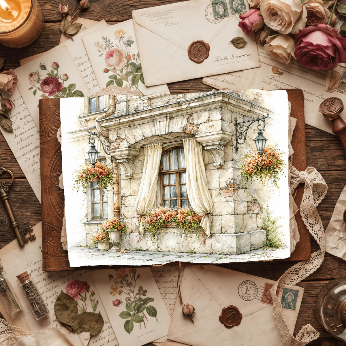 Saint Petersburg Window Watercolor