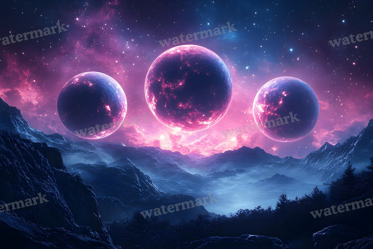 Space Planetfantasy Backdrop Images