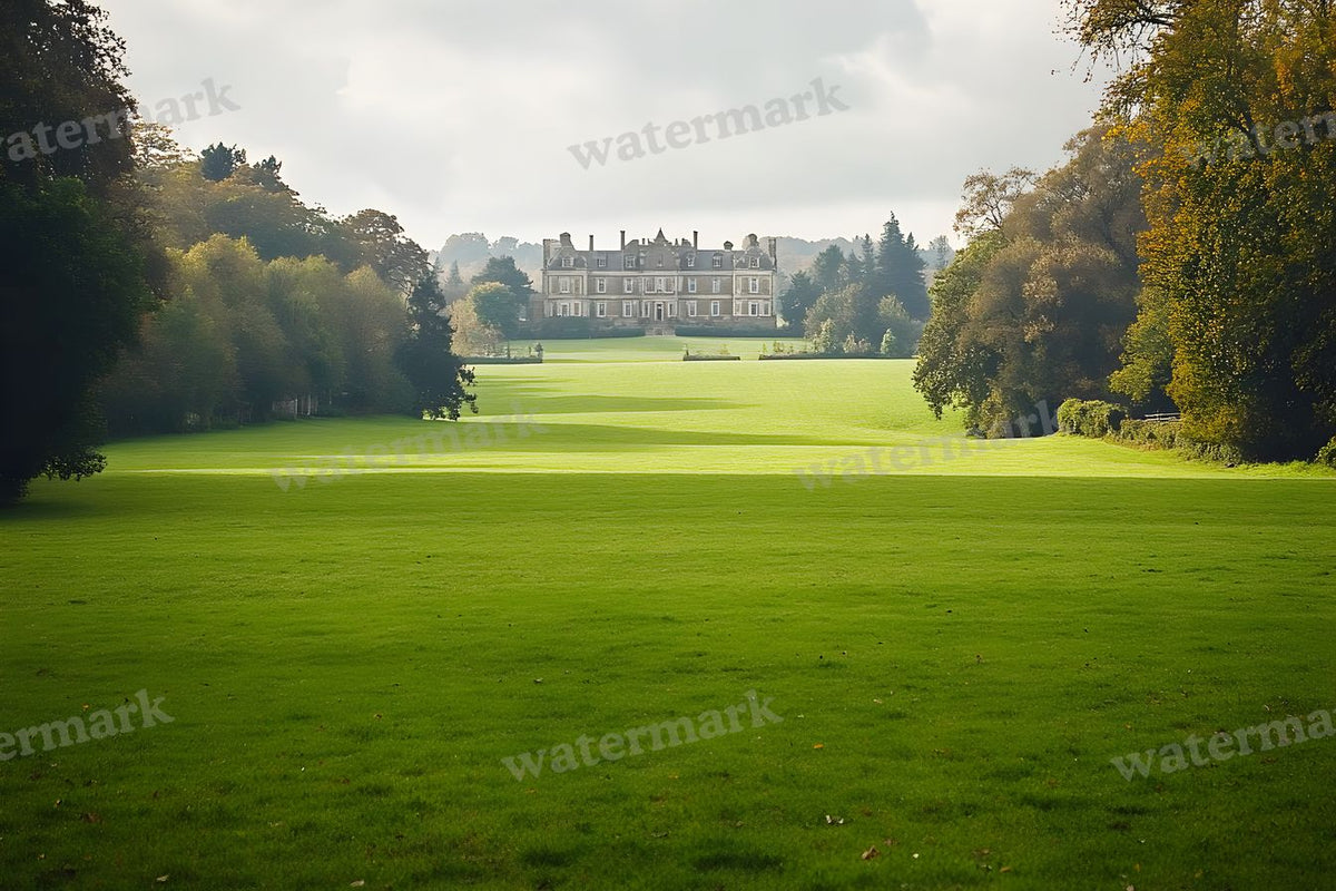 Sprawling Countryside View Backdrop Images