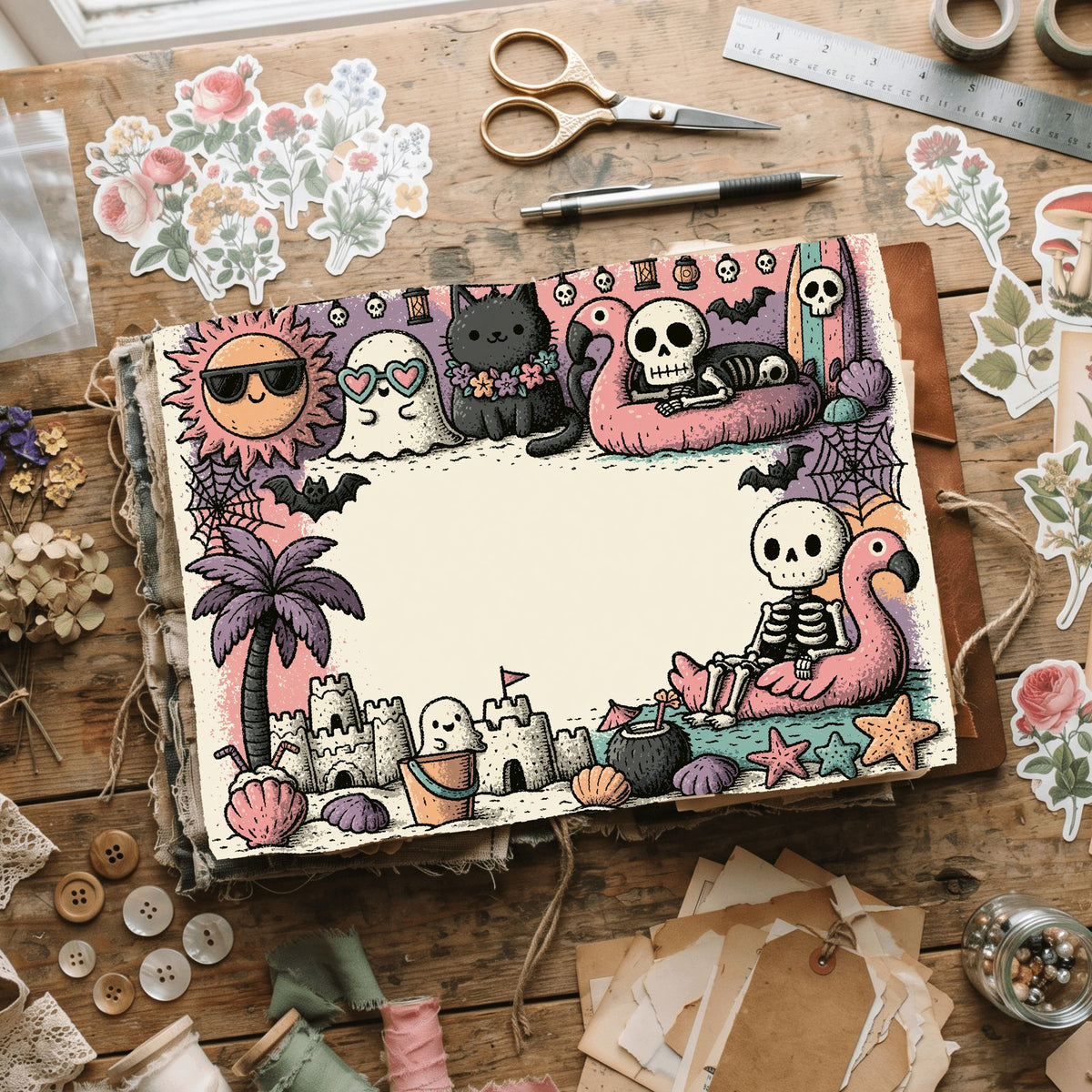 Summerween Invitation Border