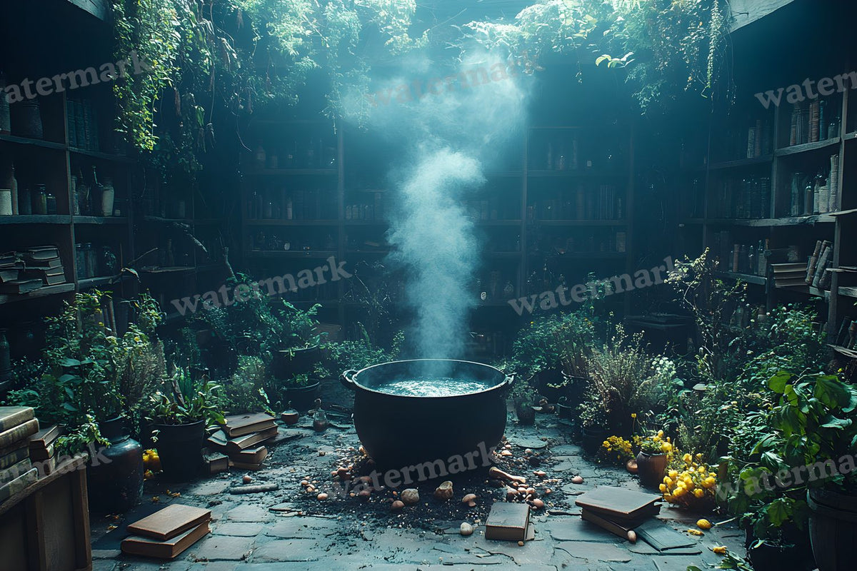 Wicked Witch Garden Backdrop Images