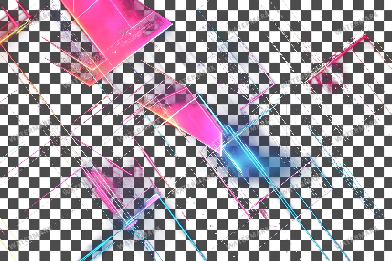 Abstract Geometric Patterns Transparent Overlay Pngs