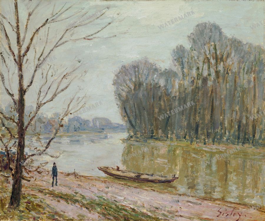 Alfred Sisley Vintage Paintings