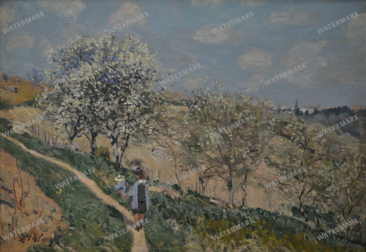 Alfred Sisley Vintage Paintings