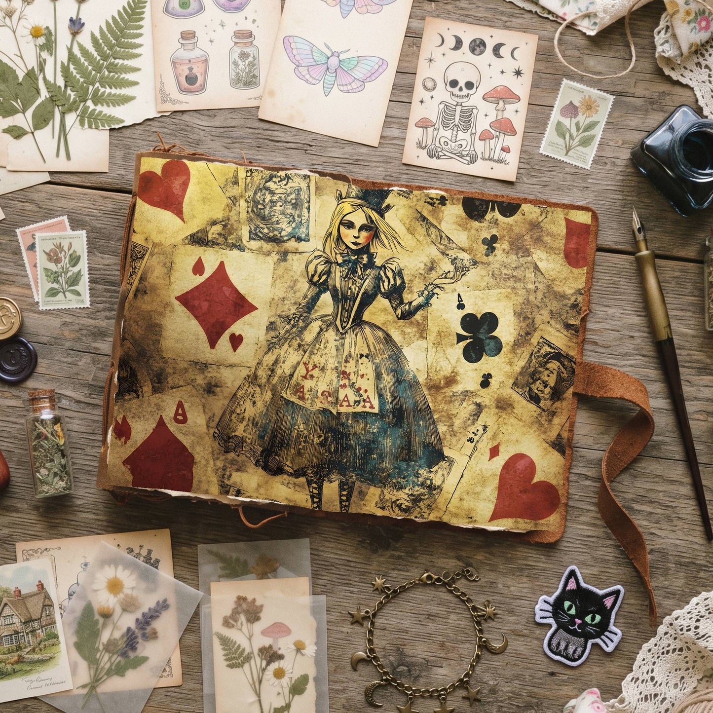 Alice In Wonderland Digital Papers