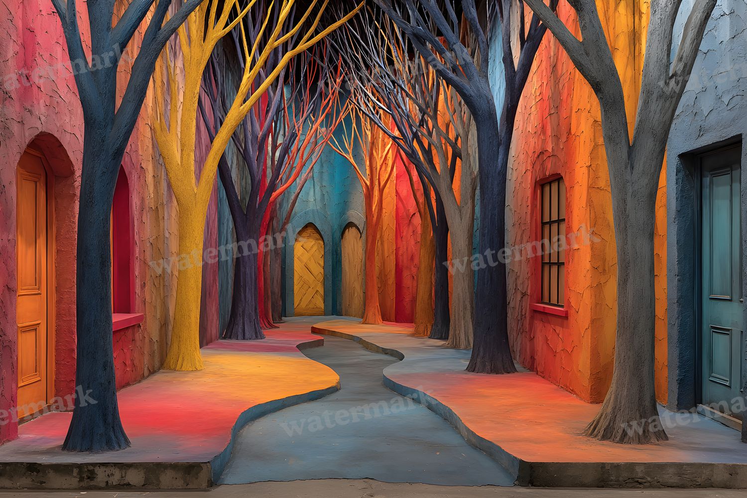 Alice Wonderland Magical Backdrop Images