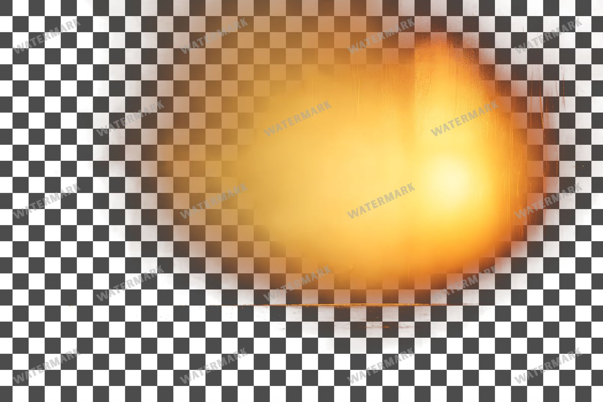Amber Light Transparent Overlay Pngs