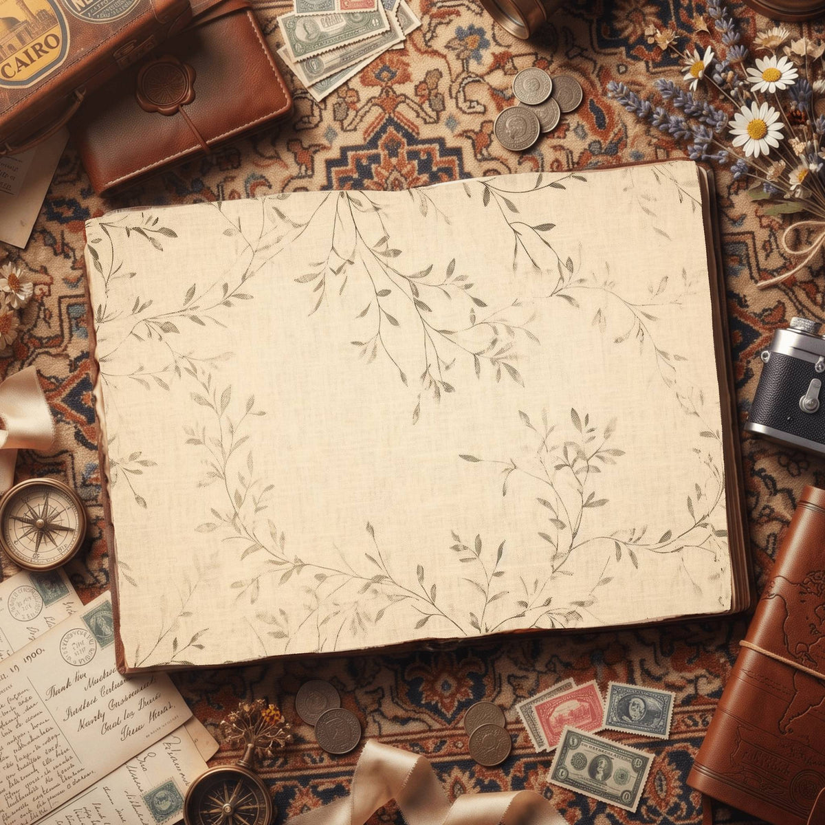 Basic Leaf Digital Papers