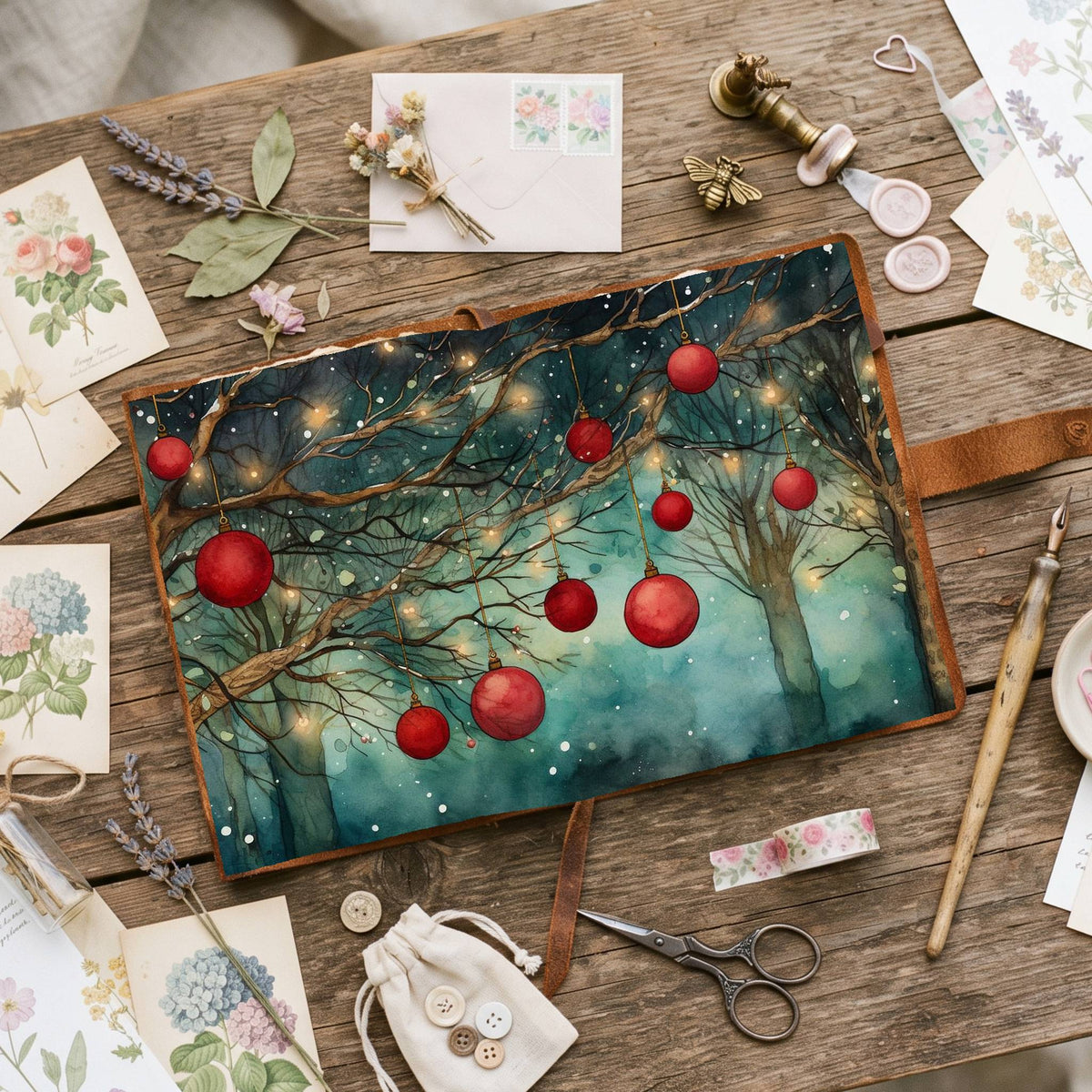 Bauble Digital Papers