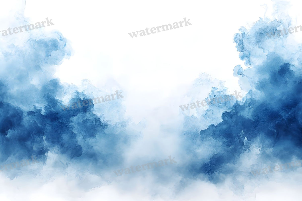 Blue Smoke Backdrop Images