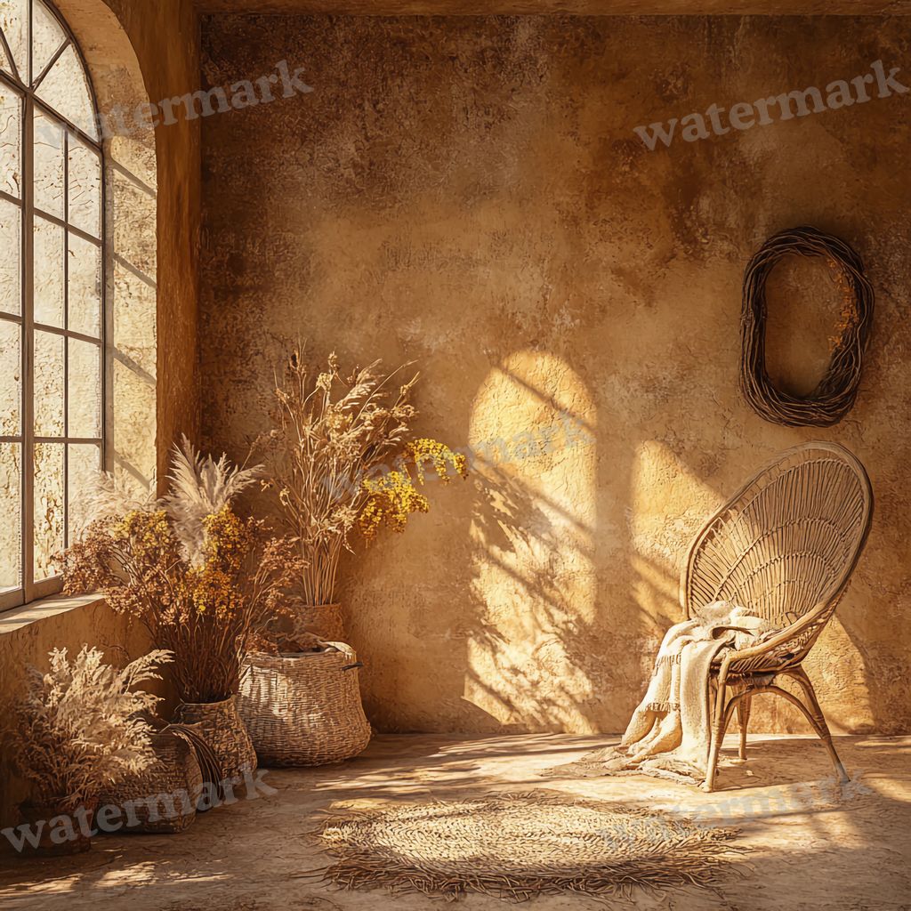 Boho Arches Backdrop Images