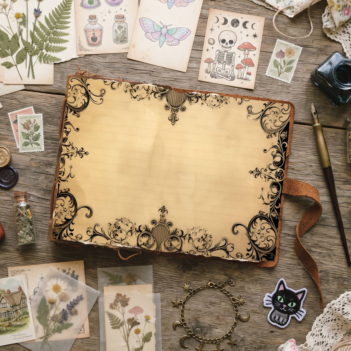 Bordered Digital Papers