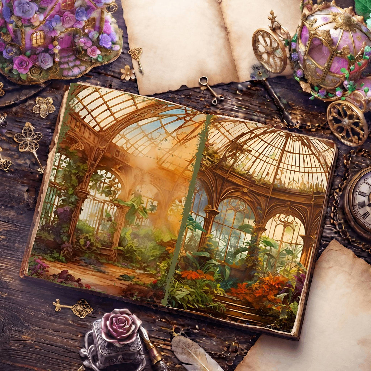 Botanical Garden Digital Papers