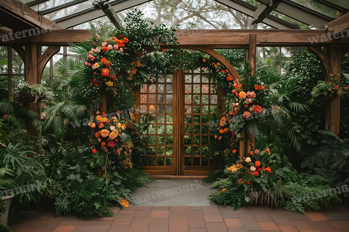 Botanical Wedding Backdrop Images