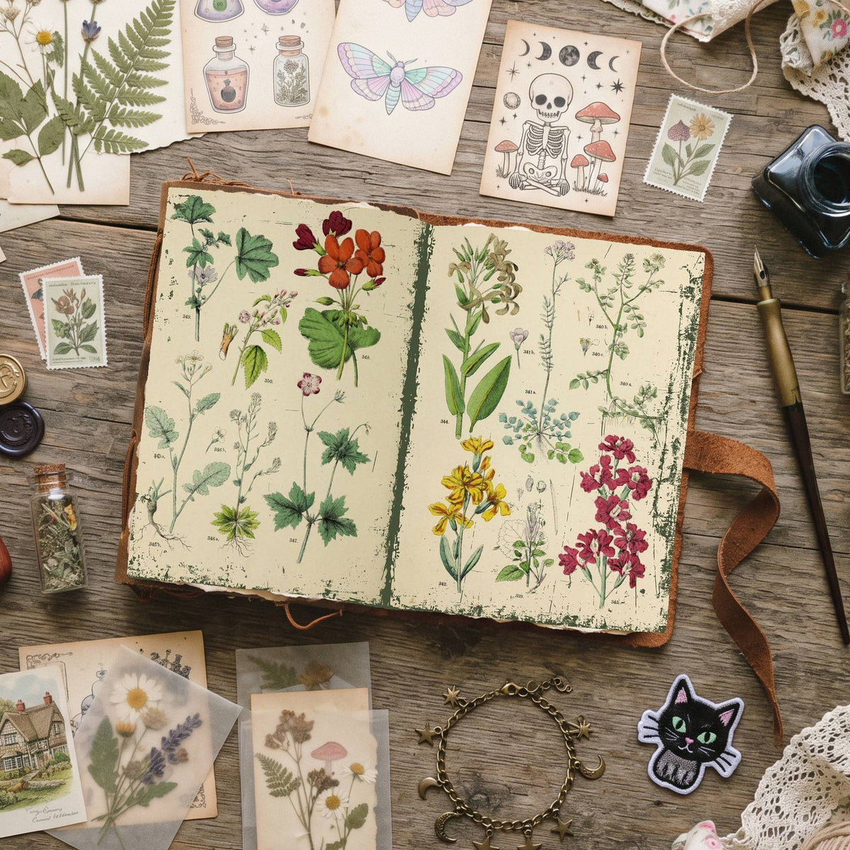 Botanical Digital Papers