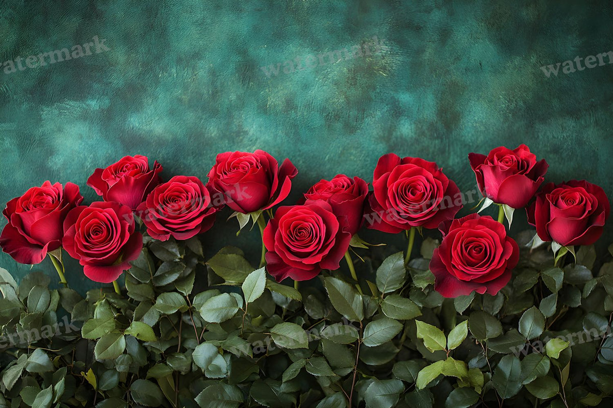 Burgundy Rose Arrangement Backdrop Images
