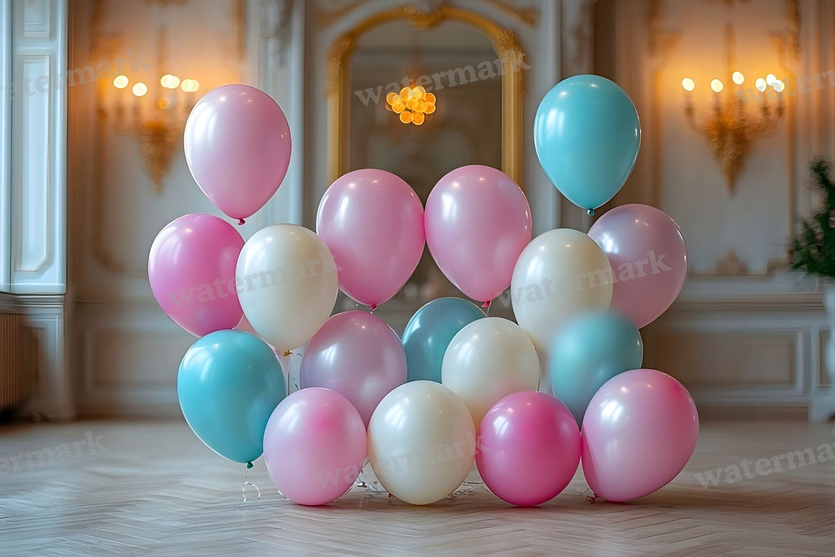 Celebration Balloons Backdrop Images
