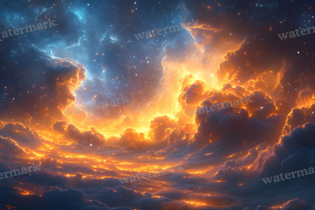 Celestial Space Backdrop Images
