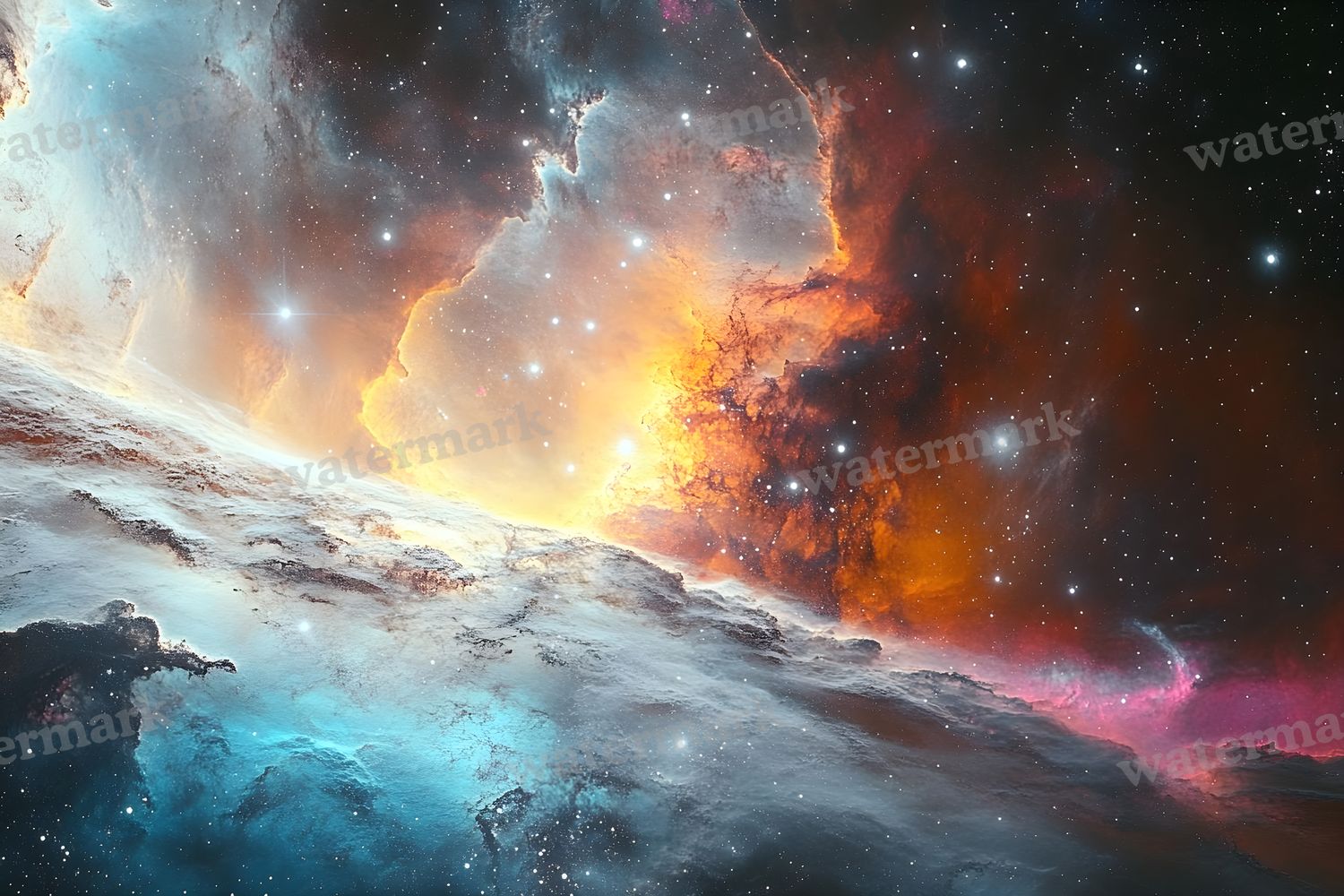 Celestial Space Backdrop Images