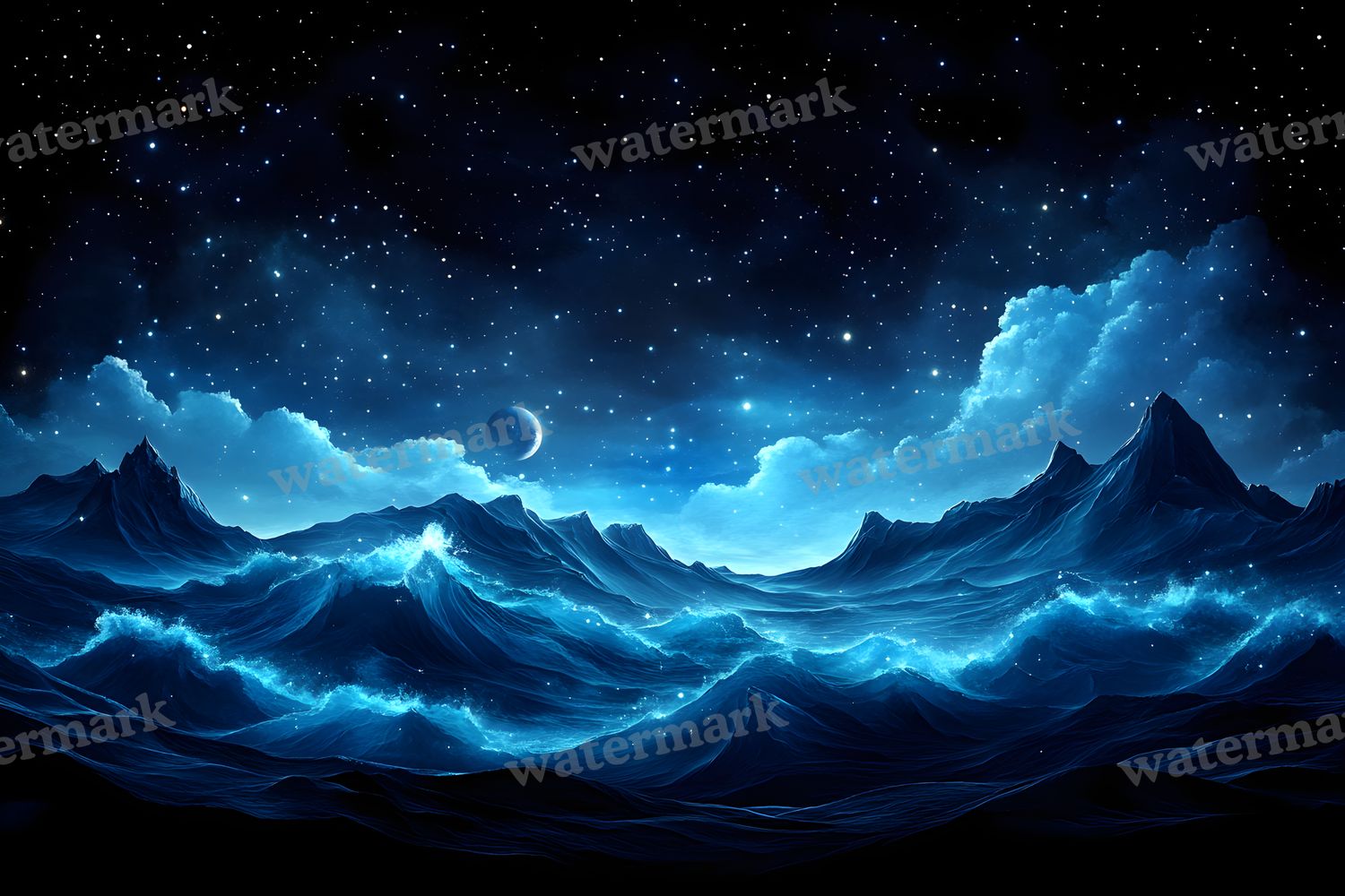 Celestial Space Backdrop Images