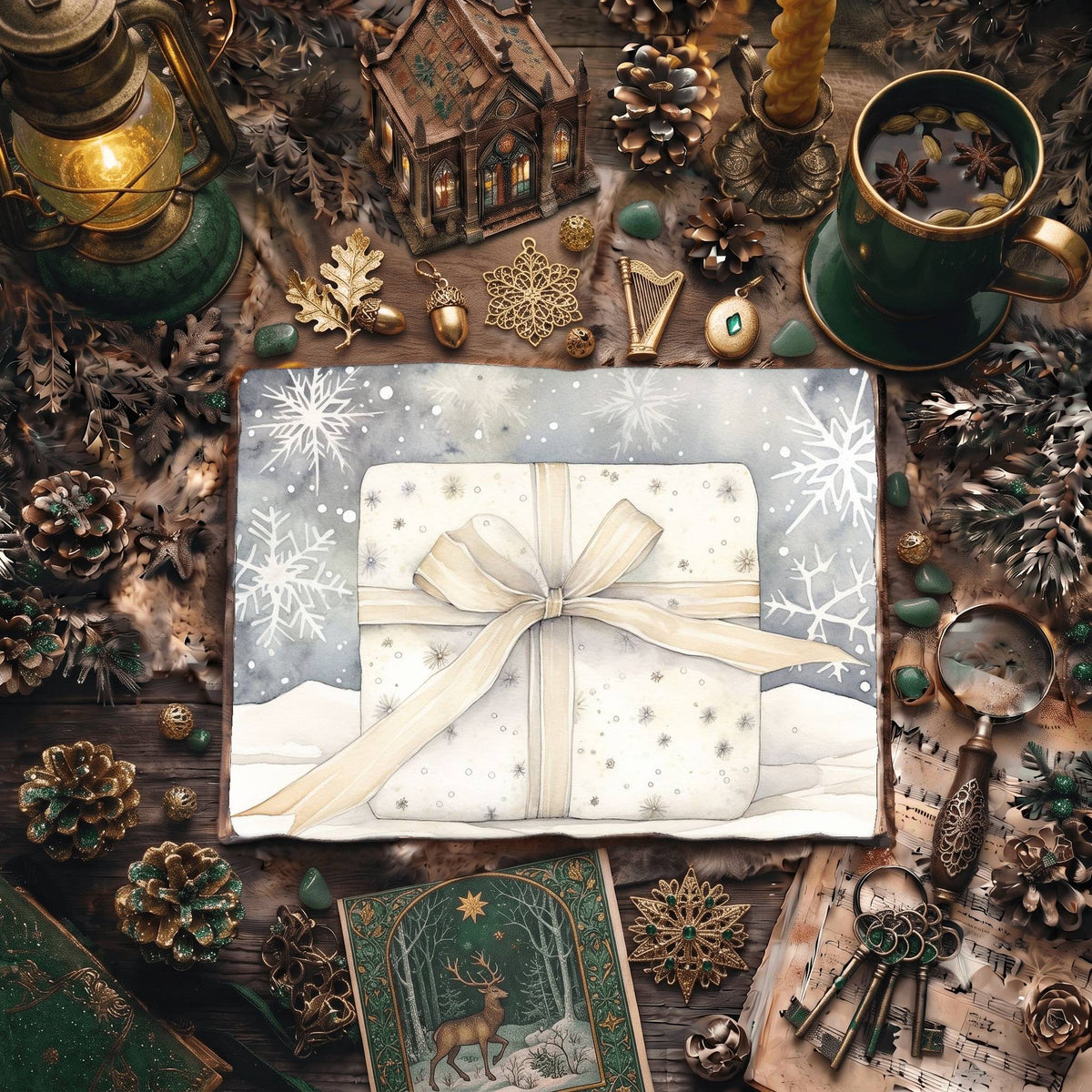 Christmas Presents Digital Papers