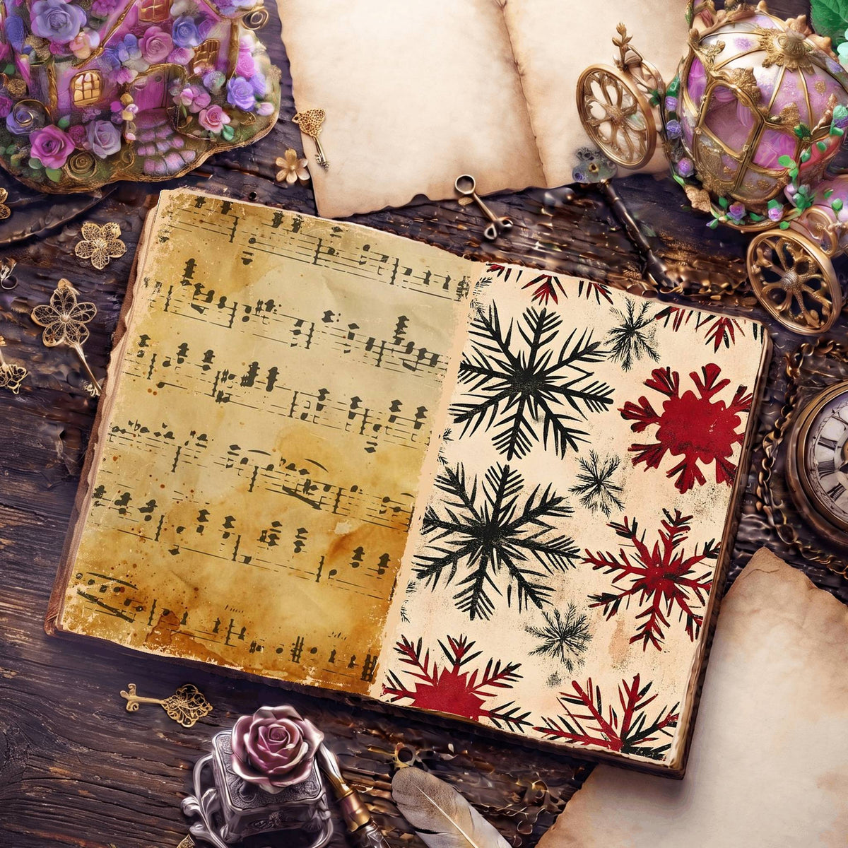 Christmas Digital Papers