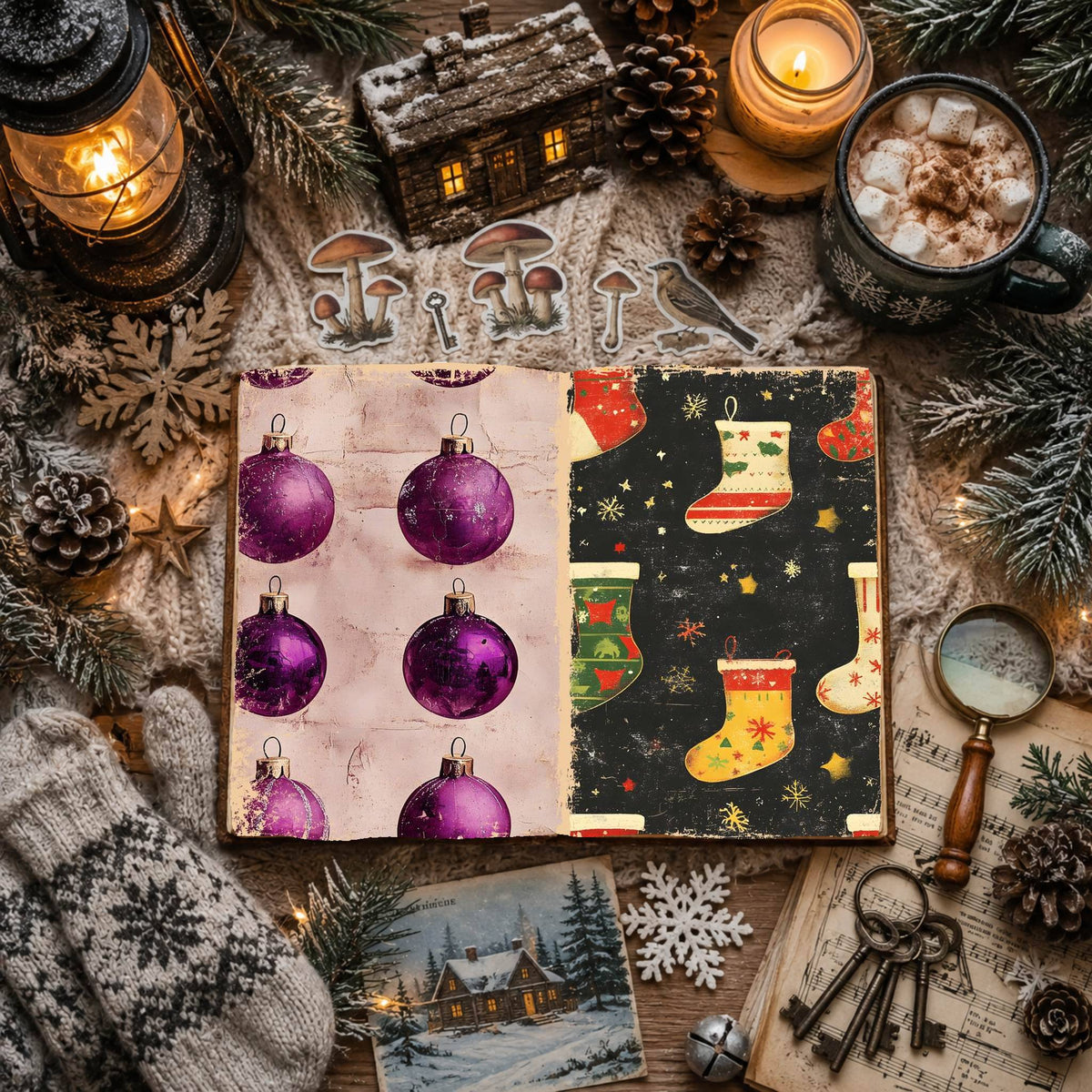 Christmas Digital Papers