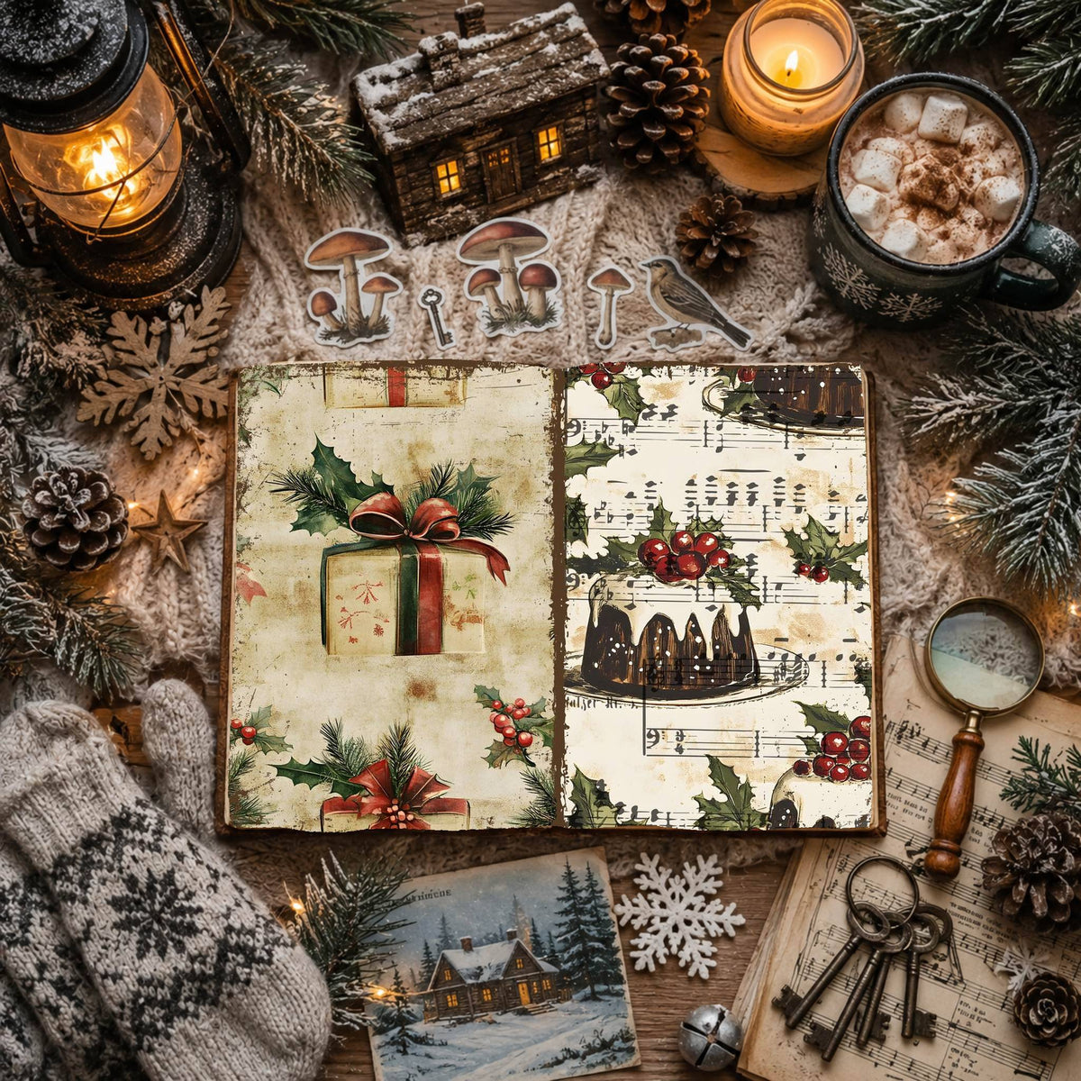 Christmas Digital Papers