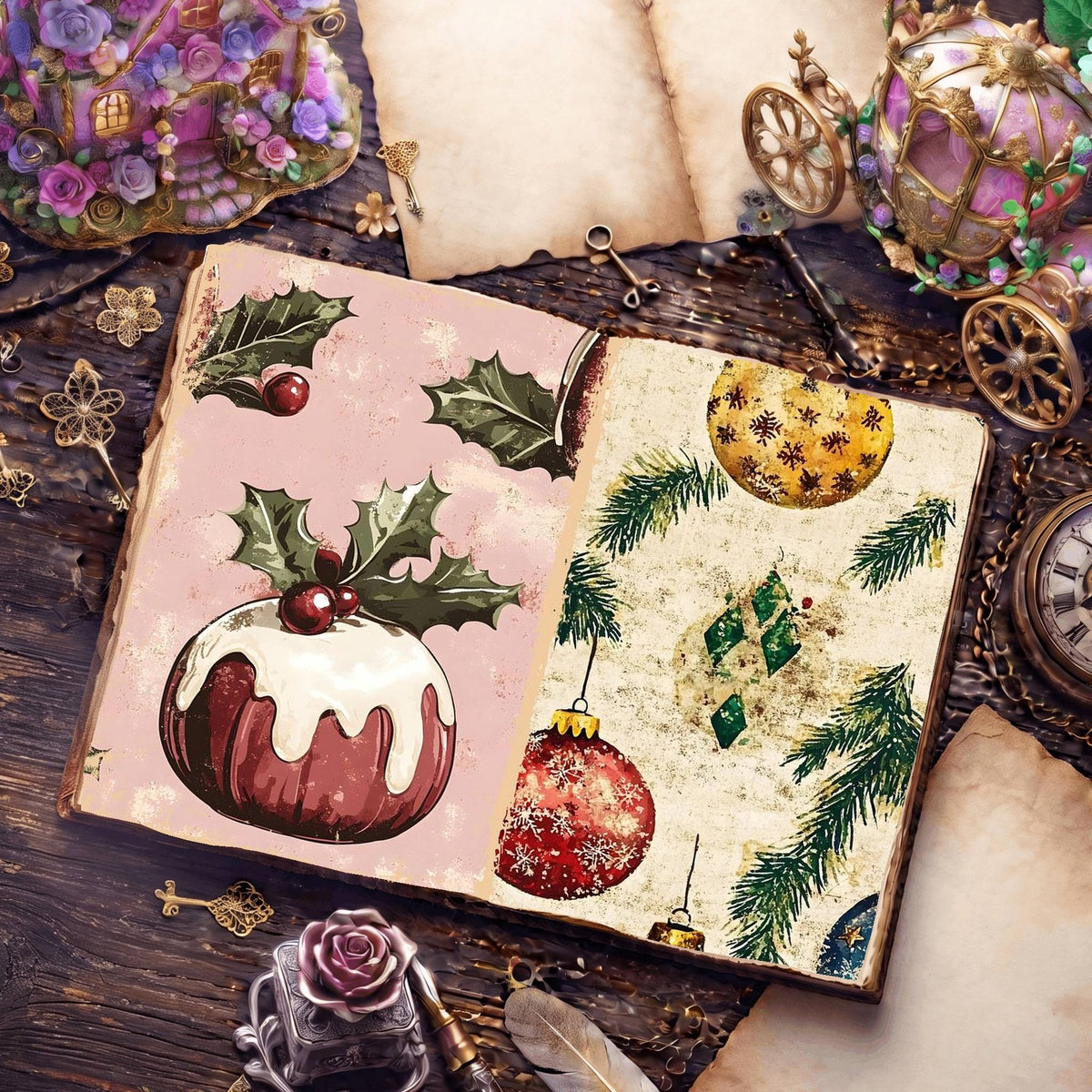 Christmas Digital Papers