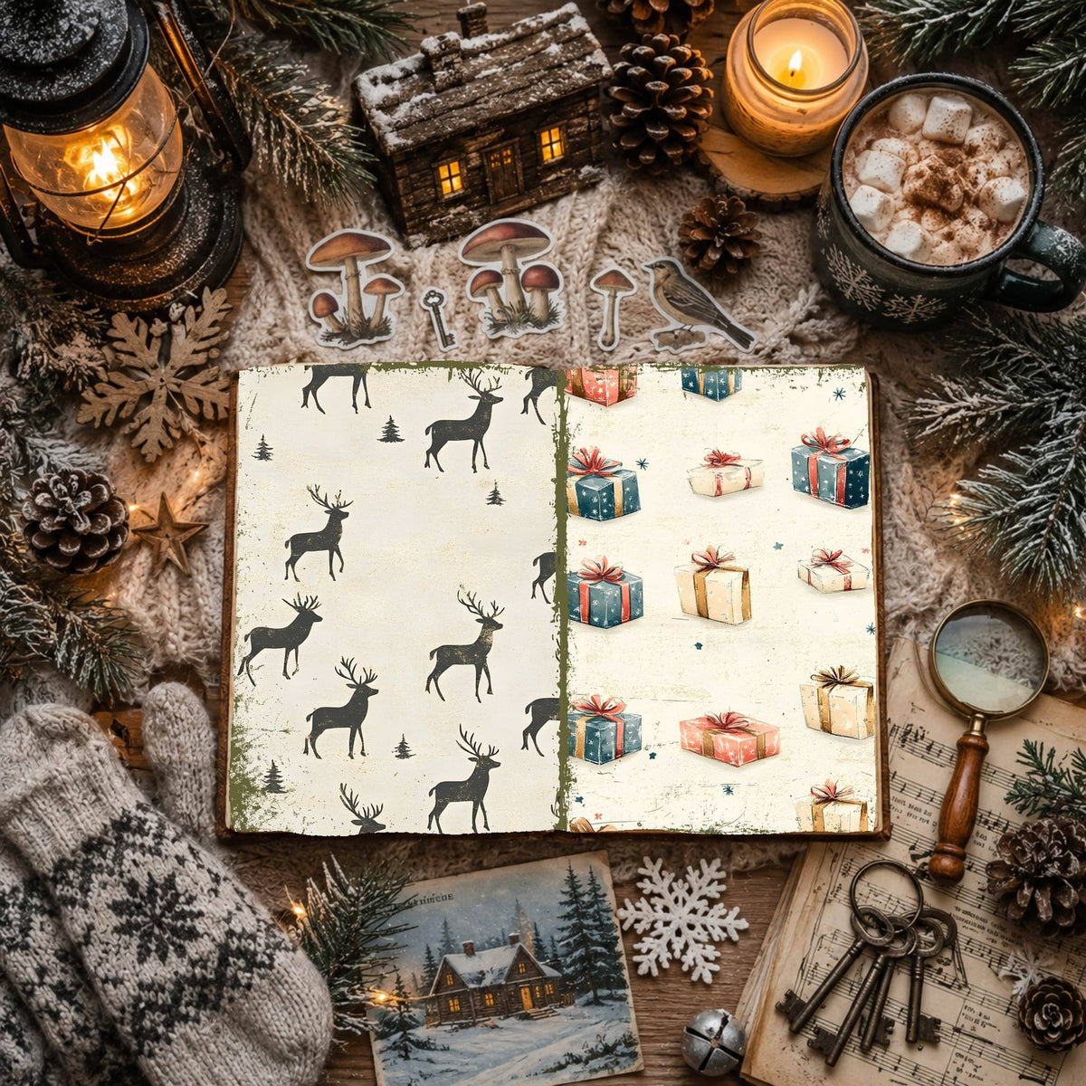 Christmas Digital Papers