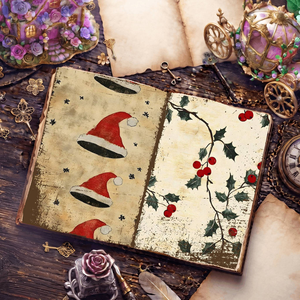Christmas Digital Papers
