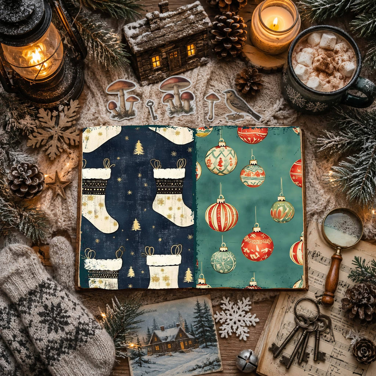 Christmas Digital Papers